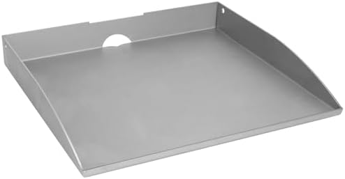 Upgraded Griddle Top Replacement For Blackstone 22" Tabletop - Rear Grease System, Heavy-Duty Steel