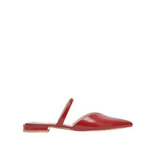 Image of Dolce Vita Kanika Low Women's Flats & Oxfords Red Crinkle Patent Size 7.5 M