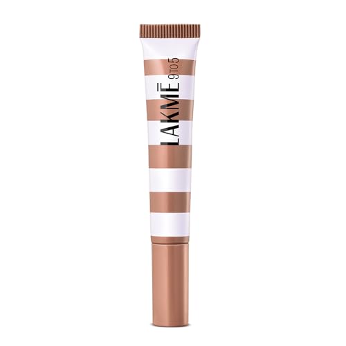 Image of Lakme 9to5 Hya Beach Edit Lip Gloss Stain - 3 Caramel Drizzle, Long Lasting Stain, For Soft and Nourished Lips, with Linoleic Acid & Hyaluronic Acid, SPF 15, Non-Sticky and Lightweight, 10 ml
