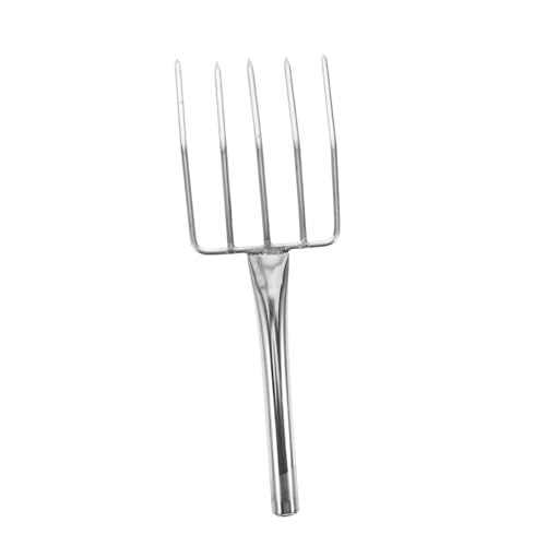 Didiseaon Pelle à Terreau Acier Inoxydable Fourche à Main De Jardin pour Creuser Et Transplanter Outil Multifonction pour Rempotage Et Jardinage