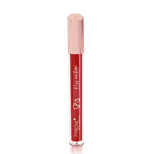 Image of PINK LINE Intense Matte Velvet Lip Gloss /Non-cracking Anti-transfer Long-Lasting Waterproof Liquid Lipstick /Lip Gloss Set (Pack of 1)