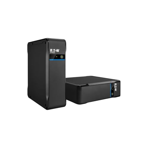 Eaton 3P Ellipse - USV Off‑Line 700VA / 420W - 3P700D - 3×Schuko (Batterie+Surtension) + 1× Surtension Uniquement - Noir (B0F4C2DZG6)