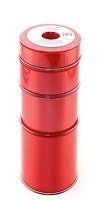 Ruban satin suisse Morex Ribbon rouge de 38 mm pour couture et loisirs créatifs