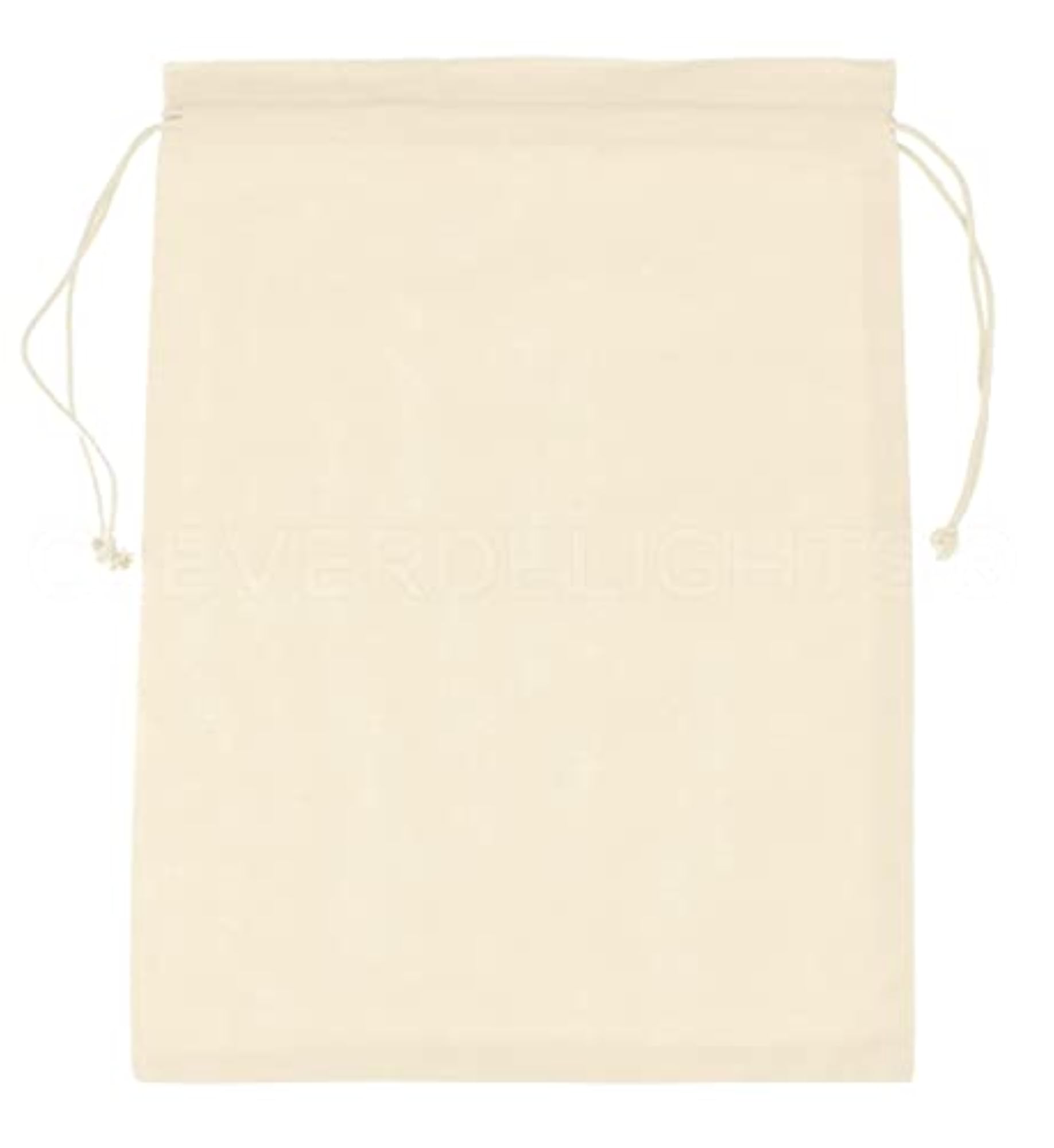 Cotton Bags - 12" x 16" - 5 Pack, Premium Muslin Drawstring Bag
