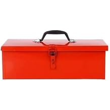 Toolbox Hardware Tool Box red Iron Storage Box Portable Electrician Box car Repair Box Thickened Iron Storage Box car Repair Box Tool Box