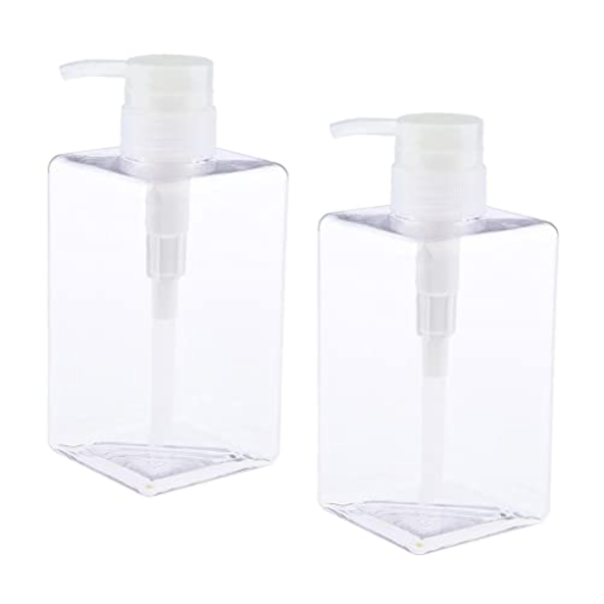 Empty Shampoo Conditioner Pump Bottle Set