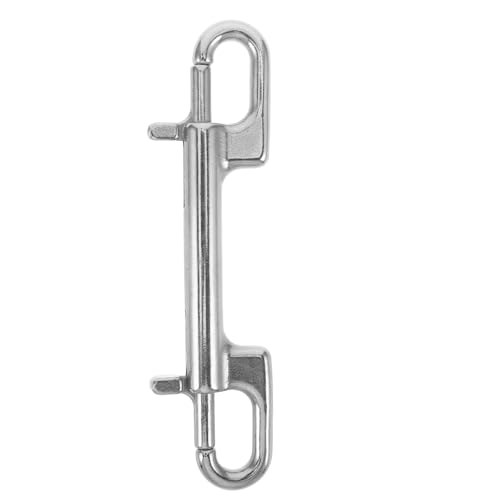 ibasenice Double Sided Snap Hook: Double Ended Heavy-Duty Hook 3.54" - Scuba Diving Best Trigger Snap Clip for Dog Leashes Awnings & Boating