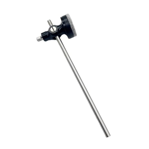 Maillet de grosse caisse noir en alliage d'aluminium pour batterie jazz et percussions