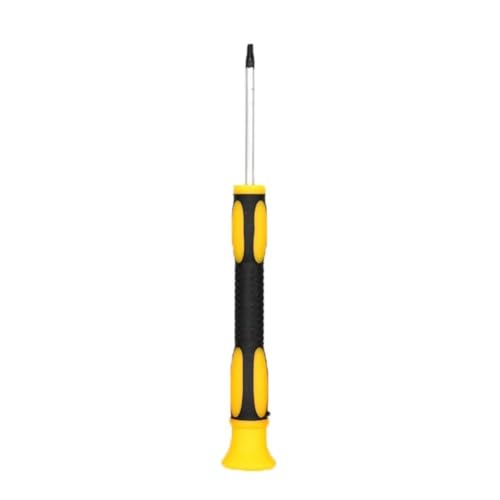 Auratrove Juego de 4 destornilladores hexagonales Torx con agujero, para puntas de seguridad T5 T6H T8H T10H, herramientas de acero de 140 mm para desmontar para Xbox 360 para PS3 y PS4 Controladores