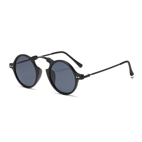 Lunettes de soleil rondes MUTYNE avec pont en alliage et verres dégradés protection UV400