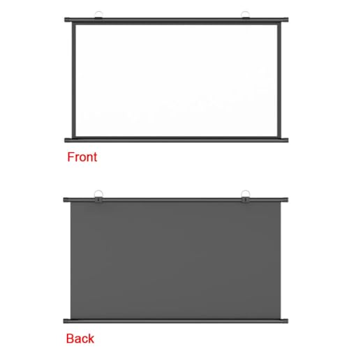Pantalla de proyector manual 72 pulgadas 4:3 miniatura 6