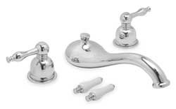 Trident 6PB30 Faucet, Roman Tub, Brass