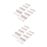 HOMSFOU 4 Piezas estantería de Vino botellero de palets decoración de la Mesa de Comedor Decoraciones de Boda Ornamento botelleros de plastico estantes de Vino encimera Escritorio Decorar