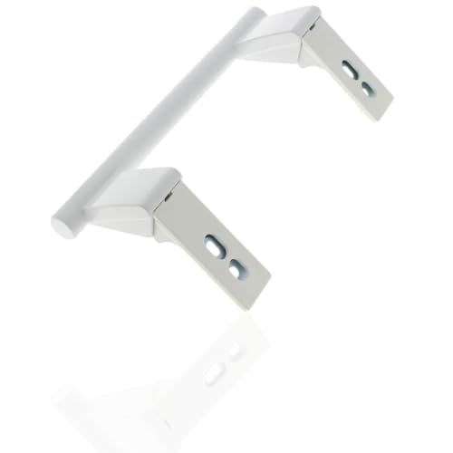 Aspares Poignée de porte blanche pour réfrigérateur et congélateur Compatible avec LIEBHERR Série GNP - 7432600 & 7430668 & 743066800