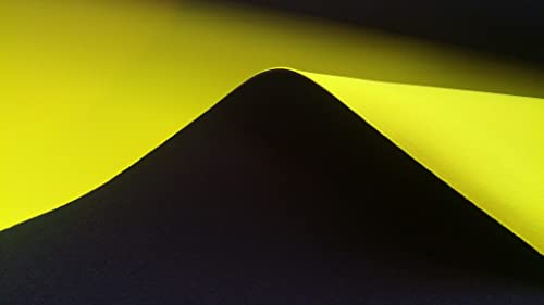 2mm Yellow Neoprene Fabric, Scuba Wetsuit Material, Fabric for Sewing, Thin Foam Rubber Sheets (Yellow, 1' x 2')