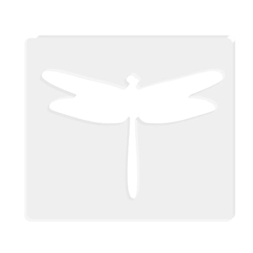 Betagt Dragonfly Acrylic Router Templates, Woodworking Router Templates, 5mm Thick Router Inlay Template, Router Jig Woodworking Craft Tracing Guide Tool