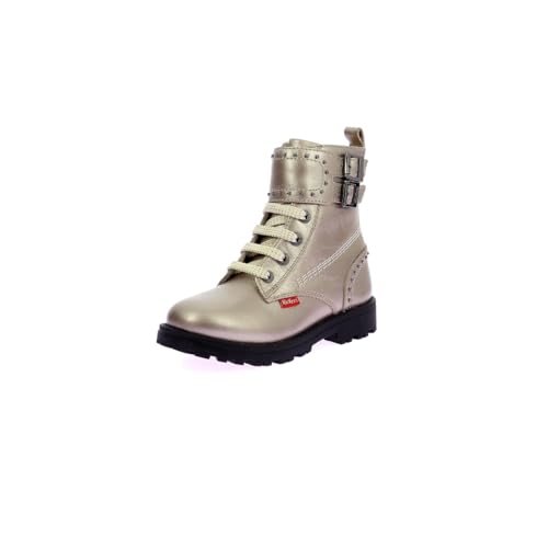 Kickers Groorock, Botines para niña,, beige, 38 EU