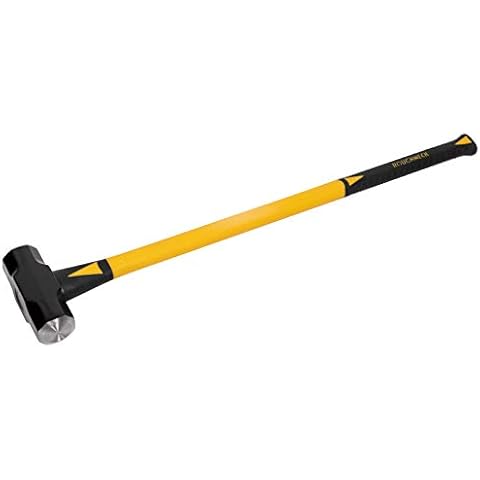 Roughneck ROU65633 - Herramienta de mano para uso en hormigón y demolición con mango de fibra de vidrio sólido y protección contra golpes Cover