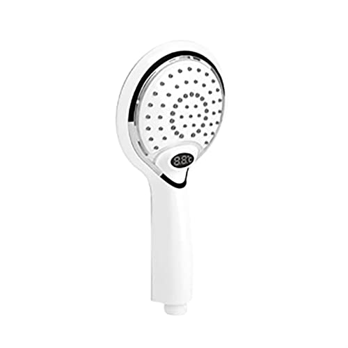 Pommeau de douche à main LED auburn pour salle de bain et affichage température numérique