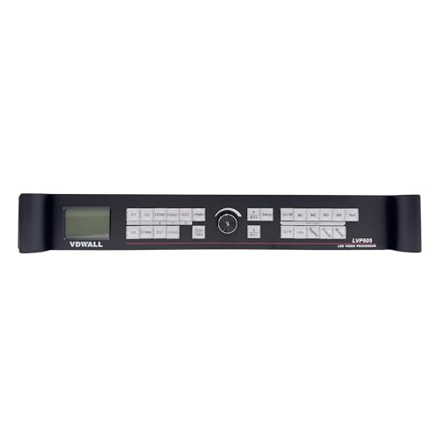 VDWall LVP605 LED Video Processor | Professional Video Wall Controller with HDMI, DVI, VGA, SDI Inputs for LED Display Walls and Panels | Upgraded from LVP100U, LVP300 | Enhanced Solution to LVP615
