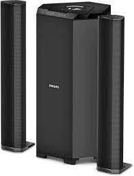 (Refurbished) PHILIPS MMS8085B/94 Convertible 80 W Bluetooth Home Theatre (Black, 2.1 Channel)