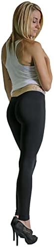 PLATINO - Blogger 300 Push Up Leggings - 300 Denier - Black