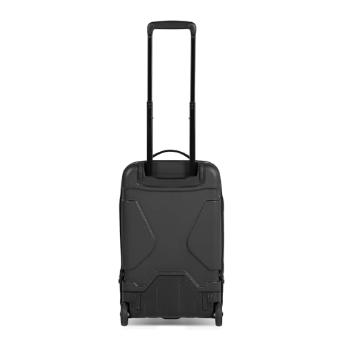 Sherpani Ciel, 22 Inch Rolling Duffel Bag With Wheels, Lightweight 2 Wheel Travel Luggage, 52L Duffle Suitcase for Women, Travel Gift (Black)2