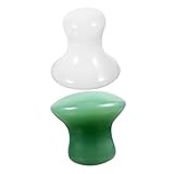 COLLBATH 2stücke Gua-sha-schabemassagegerät in Pilzform Gesichts und Nackenmassagegerät...