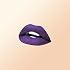 Dark Purple Matte Liquid Lipstick, Long Lasting High Pigmented Non-stick Waterproof Dark Purple Lipstick (5ml, #201)