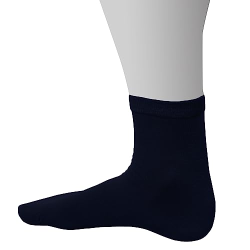 Image of Jacob Alexander Pair of Adult Solid Crew Dress Socks