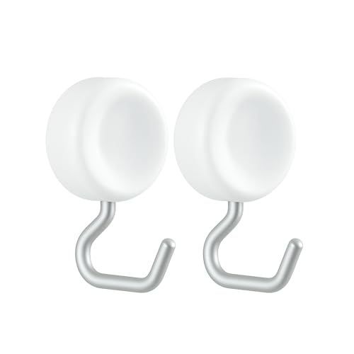 Lot de 2 Crochets Ventouse Puissants 5Kg Aluminium, Salle de Bain, Douche, Toilettes et Cuisine, Sans Perçage, Antirouille Réutilisable, Porte Serviette, Peignoir, Manteau, Sac et Accessoires