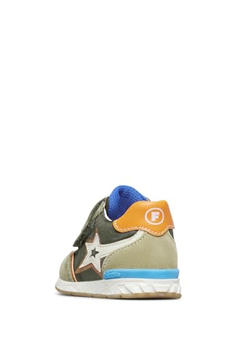 Naturino Boy's Falcotto New Ferdi 3 Hig (Toddler) Sneaker, Militare/White/Stone, 54