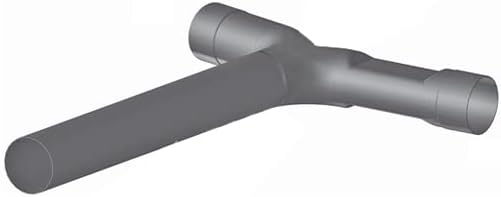 5 Inch Exhaust Y-Pipe Fits Freightliner Classic & FLD - Replaces A04-16885-024