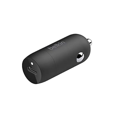 Belkin cargador rápido para coche de 30 W BoostCharge con puerto USB-C Power Delivery  cargador movil coche  compatibilidad universal con iPhone 16  15  Galaxy serie S24  S23  Note  Pixel  iPad y más