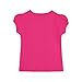 Puff Sleeve Cute T-Shirts for Girls Versatile Basic Summer Pullover Casual Crewneck Solid Color Tee Tops for 5-15 Years