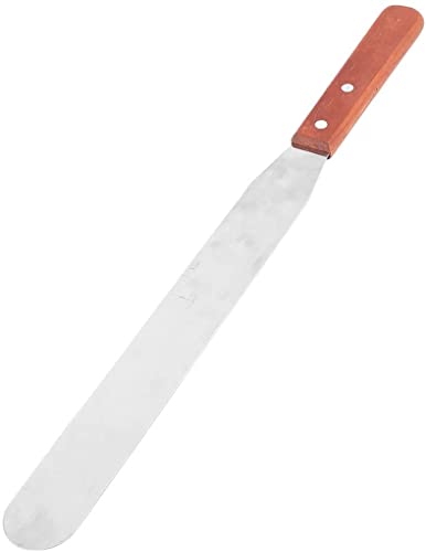 XYWHPGV Stainless Steel Home Kitchen Cake Cream Butter Spatula Scraper Cutter 9 Inch Silver Tone (da1f9 9feec d0941 aff9b 6b4a6 1b973