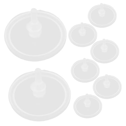 GRADENEVE 8 Piezas De Válvula De Escape para Olla Arrocera, Repuestos para Utensilios De Cocina, Válvula De Vapor De Repuesto, Sellador De Válvula De Flotador, Válvula De Escape De