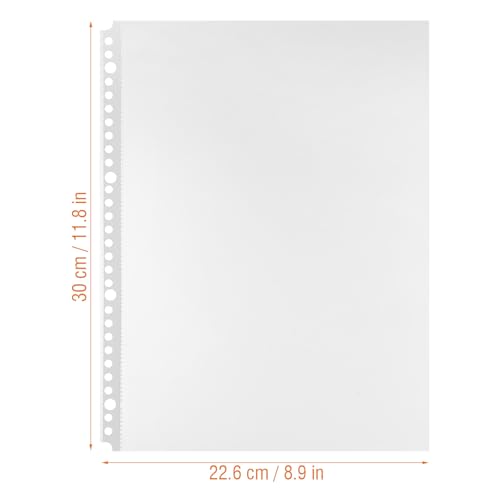 Pochettes pour classeur à 30 trous anti-déchirure pour protéger vos documents - 2