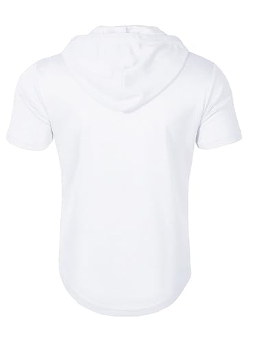 Men's Shirts Sweatshirt Drawstring Casual Running Training Lightweight with Hat3