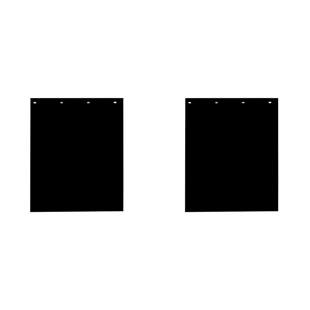 Buyers Products, Two Pack, Black Polymer Mudflaps 24x30 Inch, RC30PPB (Pack of 2)