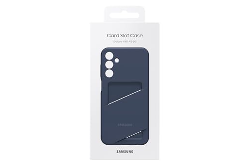 Samsung Coque Arriere Porte-Carte Galaxy A15 4G/5G Bleu Fonce