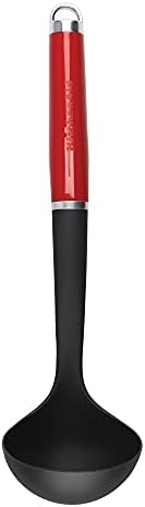 KitchenAid Ladle, Heat Resistant Non-Stick Cooking Utensil  Empire Red