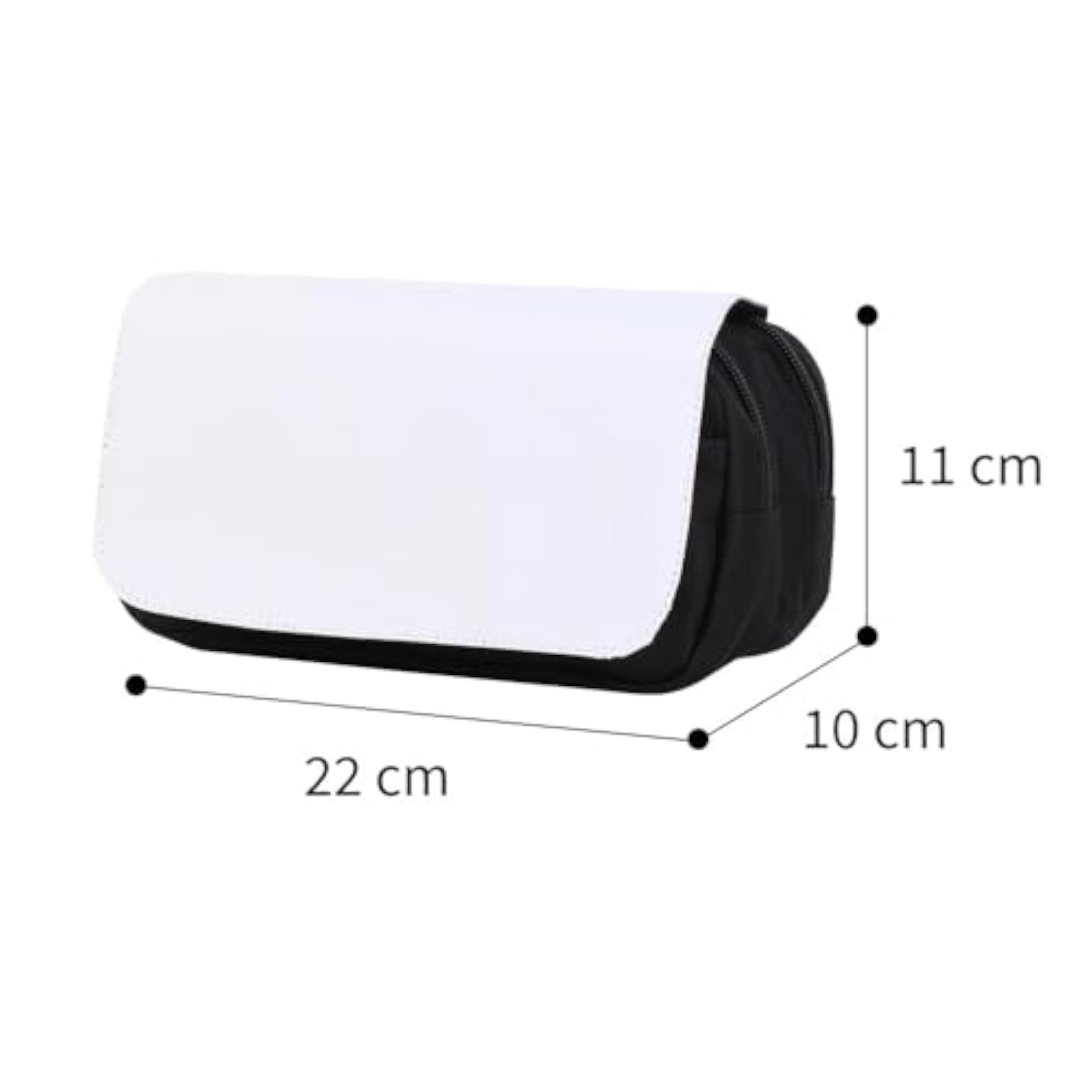 DIY Sublimation Blanks Cosmetic Bags, 4pcs Set