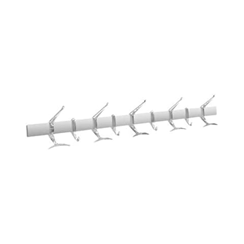 Percha de pasillo Kartell Hanger, Aluminio y Cristal Cover