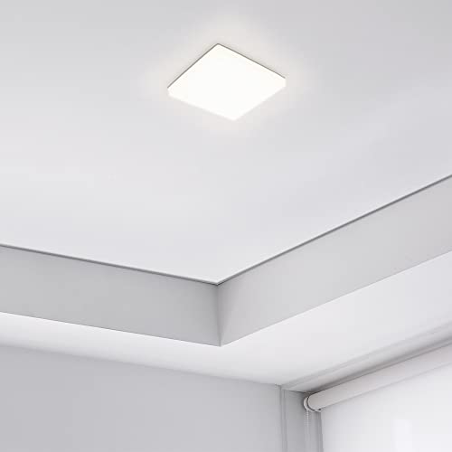 PAINEL LED FRAMELESS TASCHIBRA EMBUTIR 12W QUADRADO 4000K