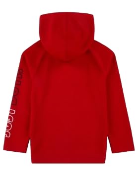 Nike Toddler Boy Dri-FIT Thermal Pullover Hoodie, University Red, 3T2