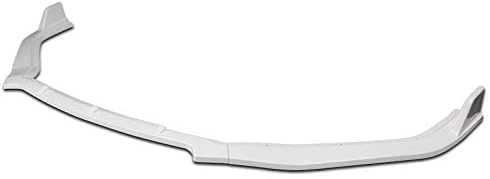 3PCS Front Bumper Lip Kit fit for compatible with 2012 Honda Civic 4DR/Sedan, CS-Style Splitter Trim Protection Spoiler, Air-Dam-Chin-Diffuser (Painted White)