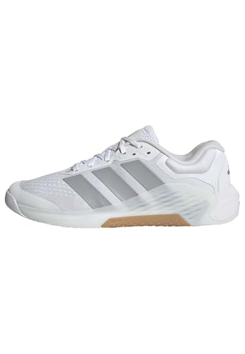 adidas Mens Dropset 4 Power Trainer M White/Halo Silver/White 13