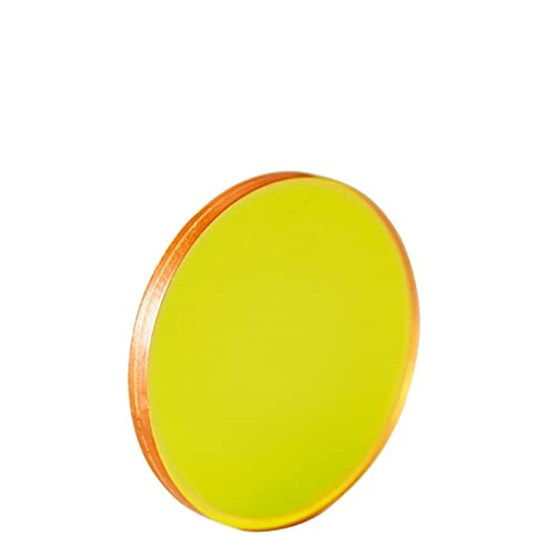 Laser Beam Combiner Lens Diameter 20mm 25mm for CO2 Laser Engraving Cutting Machine to Adjust Light Path and Make Laser Visible(25mm)