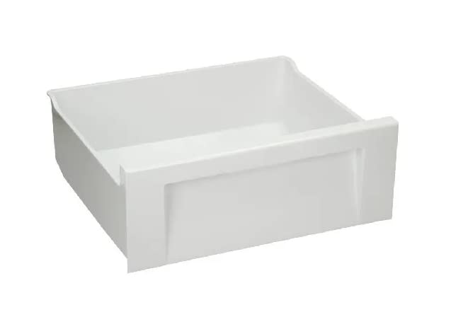 FIGEVIDA Cassetto Basket Frigo congelatore superiore 41 cm x 35 cm x 15,5 cm congelatore per Whirlpool 481941879767